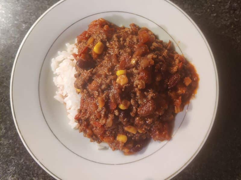 Chili con carne den nemme
