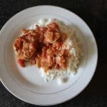 Hakkebøffer i tomatsauce